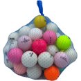 thumbnail image 3 of Golf Ball Planet - Crystal Color Mix Recycled Golf Balls (50 Pack, 4A / Near Mint), 3 of 6