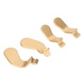 thumbnail image 2 of Pagaies en Métal Pagaies en Métal de Remplacement 4 Pcs Pagaies de Manette Pièces de Manette de Remplacement en Acier Inoxydable pour One Elite Controller Series 2 Modèle 1797, 2 of 8