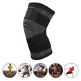 thumbnail image 3 of Knee Brace Women Men Compression Knee Brace with Two Adjustable Compression Straps for Meniscus Tear Arthritis Linddert Knee Pain ACL Running Weightlifting Basketball Volley, 3 of 7
