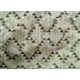 thumbnail image 4 of oneOone Cotton Cambric Pale Orange Fabric Texture & Triangle Geometric Craft Projects Decor Fabric Printed By The Yard 42 Inch Wide, 4 of 4