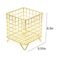 thumbnail image 3 of Aursykel Iron Coffee Pod Organizer Basket for Capsules Tea Bags Snacks Storage Home Office School with Modern Mesh Design Space Saving Solution for Coffee Bar Kitchen, 3 of 5