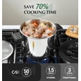thumbnail image 4 of Koch Systeme CS 8.5-Quart Pressure Cooker, Safe & Energy Saving, 4 of 9