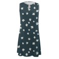 thumbnail image 5 of TJAZFJPA Robes d'Été Femmes Tendance 2025 Robe Élégante pour Femmes Col Rond Robe Débardeur Robe Décontractée à Imprimé Floral Robe Athlétique Robes en Cuir pour Femmes, 5 of 5