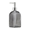 thumbnail image 2 of UsRHHA Glass Hand Soap Dispenser Bottle, Refillable Soap Dispenser for Bathroom, Reusable Lotion Shampoo Dispenser for Kitchen Countertop Sink, 2 of 6