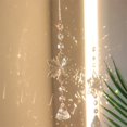 thumbnail image 4 of Crystal Light Catcher Prism Snowflake Wind Chime Hanging Christmas Sundrop (C), 4 of 7