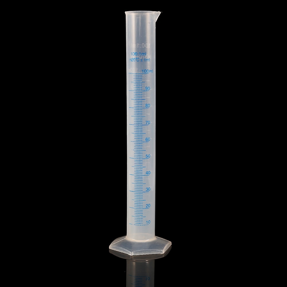 Supplies Measuring Cylinders Glass 100ml Plastic Graduated Cylinder Corrosion Resistance