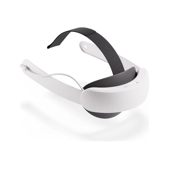 Meta Quest Elite Strap with Battery — Works with Meta Quest 3/3S — Up to 2 Extra Hours Playtime — Premium Comfort and Weight Distribution — Adjustable, Ergonomic Fit