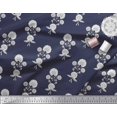 thumbnail image 3 of Soimoi Rayon Fabric Leaves & Floral Block Print Fabric by The Yard 42 Inch Wide, 3 of 3