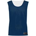 thumbnail image 3 of ASI 9718.301.S Youth Mesh Reversible Pinnie Top, Navy & White - Small, 3 of 5