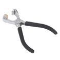 thumbnail image 2 of Silent Leather Hole Punch, High Hardness French Angled Chisel Punch  Double Lever Labor Saving With 3 Heads For Leather Working, 2 of 8