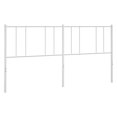 thumbnail image 3 of vidaXL Metal Headboard White 180 cm, 3 of 5