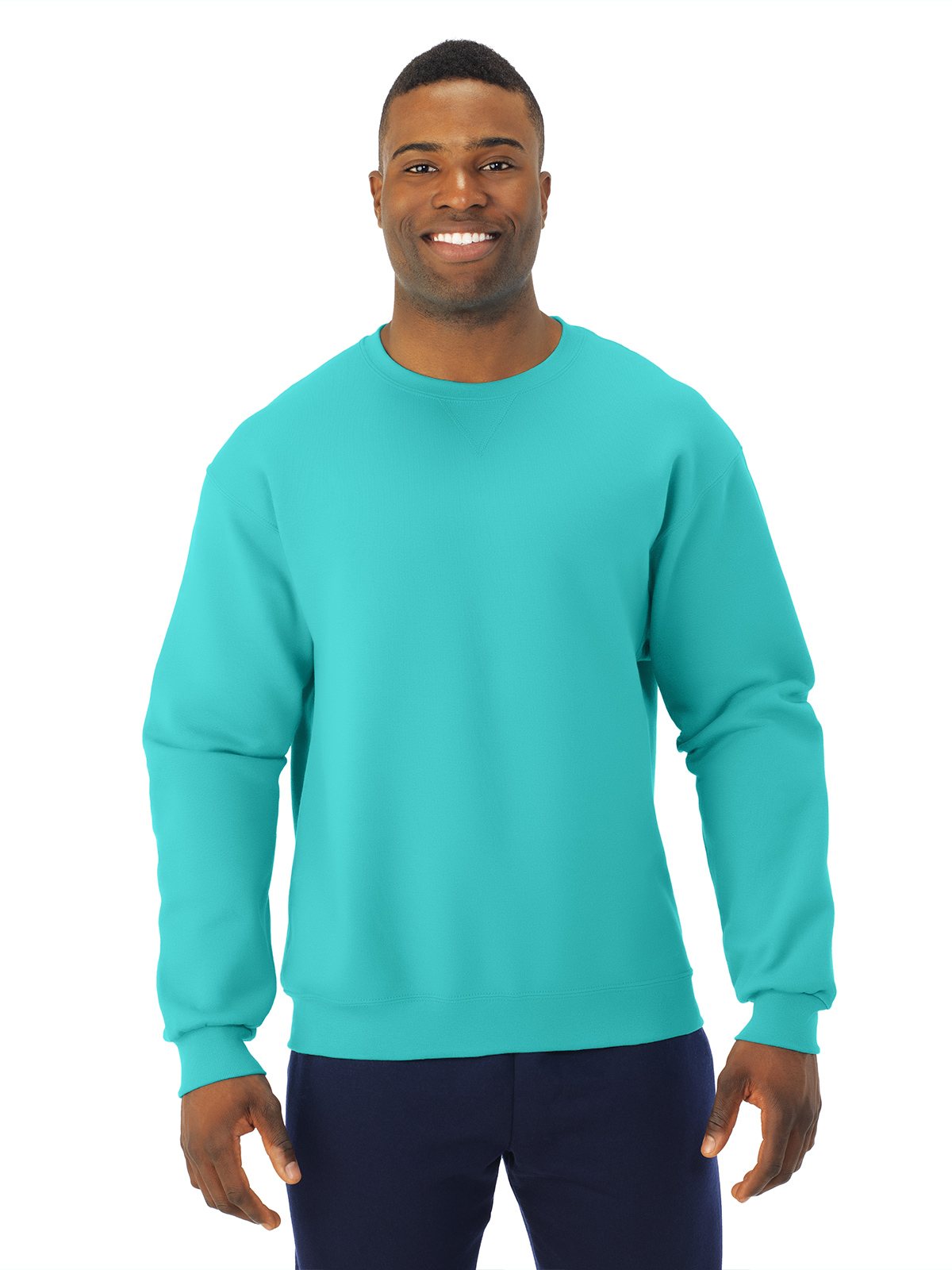 Fruit Of The Loom Adult Sofspun Sweatshirt, M, Scuba Blue