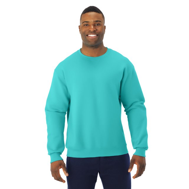 Fruit Of The Loom Adult Sofspun Sweatshirt, M, Scuba Blue