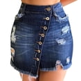 thumbnail image 1 of B91xZ Jupe Droite pour Femmes, Évasée, Légère, Taille Élastique, Classique, Midi, Marine G, 1 of 2