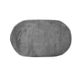 thumbnail image 2 of Under 10,Soft Bedroom Rugs, Shaggy Rugs for Bedroom, Oval Rugs, Bath Carpet, Living Room Runner Rug, Soft Comfortable, Water Absorption, Non-Slip, Thick Washable, | Nylon,Spandex, Gray-691 $BS$3, 2 of 9
