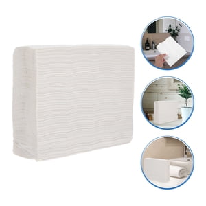 BESTYASH 180Pcs Serviettes de bain jetables papier absorbant blanc Serviettes invités pour les hôtels
