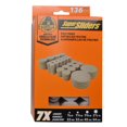 thumbnail image 1 of Super Sliders Avec Gorilla Glue feutre pack valeur Beige 136pc, 1 of 9