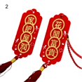 thumbnail image 2 of 2Pcs Convenient Hanging Ornament Add Atmospheres Fabric Character New Year Wall Pendant for Festival, 2 of 8