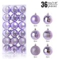 thumbnail image 2 of Christmas Ornaments 36-Pack Christmas Ball Ornaments With Strings  Shatterproof Plastic Christmas Bulbs  Hanging Decorations For  Tree  Holiday  Wedding  Party, 2 of 6