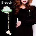 thumbnail image 2 of XZNGL Fashionable Earth Astronaut Creative brooches planet brooches, 2 of 9