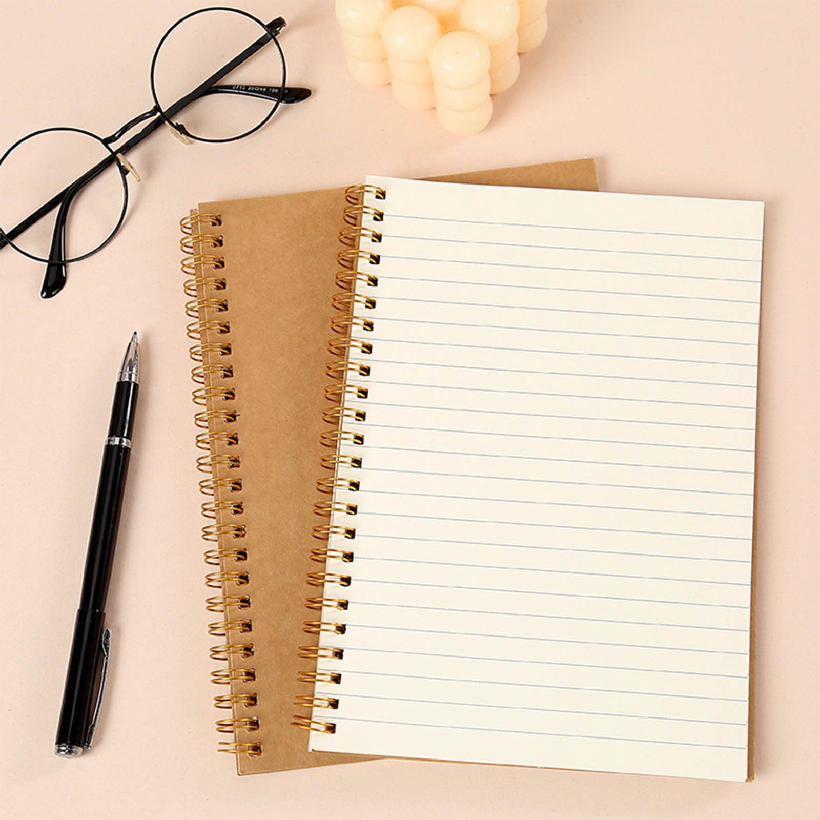 Suncoda Simplicity Notebook, A5 Notebook-A Double-Coil Notebook for Students-Is A Simply Side-Flip Notebook