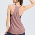 thumbnail image 4 of Chbgutlmr Workout Tops for Women U Neck Sleeveless Solid Color Racerback Athletic Gym Yoga Tops Camis, 4 of 4