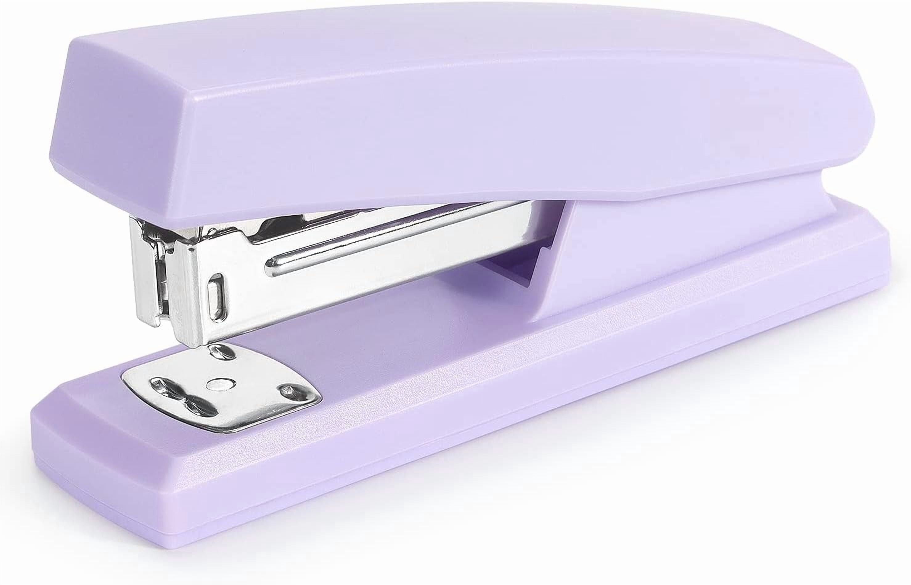 Stapler, Office Stapler, Small Staplers for Desk, Purple