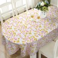 thumbnail image 1 of Country Oval Tablecloth 60x120in for Oval Table Waterproof Floral Table Cloths for Dining Room Indoor Outdoor Table Cloth, 1 of 5
