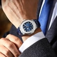 thumbnail image 4 of POEDAGAR Business Waterproof Wristwatches Luminous Date Stainless Steel Square Quartz Male Watch, 4 of 4
