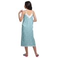 thumbnail image 2 of Moomaya Nuisette Sans Manches pour Femmes, Chemise de Nuit en Coton Imprimé, 2 of 6