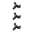 thumbnail image 1 of crativent Automotive Smartphone Holder Portable Rubber Lining Removable Rotatable Stand Bracket Rack for 3.5 to 6-inch Phones Black 3Set, 1 of 6