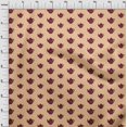 thumbnail image 4 of oneOone Viscose Chiffon Light Peach Fabric Tea Kettle Craft Projects Decor Fabric Printed By The Yard 42 Inch Wide-KX, 4 of 4