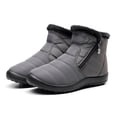 thumbnail image 1 of LSLJS Bottes d'Hiver pour Femmes, Chaussures d'Hiver Chaudes en Coton pour Femmes en Nylon Snow Bottines Courtes Botas, 1 of 9