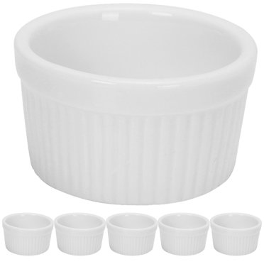 6Pcs Household Seasoning Cups Small Soy Sauce Containers Ceramic Sauce Cups Kitchen Supplies