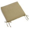 thumbnail image 1 of 20-inch by 19-inch Solid Microsuede Chair Cushion, 1 of 4