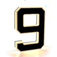 thumbnail image 1 of Modern LED Illuminated Number Sign Acrylic Material Outdoor Address Plaque Bright Energy Efficient LED Weather Resistant Easy Installation for Wall Door Home Exterior Decoration, 1 of 3