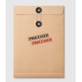 thumbnail image 3 of Printtoo Processed Self Inking Rubber Stamp Pre-Inked Office Stamp- Home Office Business Stationery, Red- 42 x 9 mm, 3 of 7