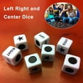 thumbnail image 1 of LEEYNEER 16pcs Left Right Center Dice Game Set Left Right Center Dice Classic, 1 of 8