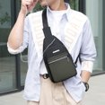 thumbnail image 3 of kurtrusly Hands Free No Burden Outdoors Chest Bag Soft Polyster Large Capacity Easy To Carry Chest Bag For Men blue 1Set, 3 of 6