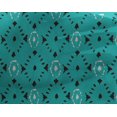 thumbnail image 4 of oneOone Tissu Georgette Viscose Tissu à Blocs Géométriques Imprimés au Mètre 42 Pouces de Large, 4 of 4