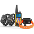 thumbnail image 2 of Waterproof electronic remote control dog trainer electric shock dog trainer bark stop wireless dog trainer 1 drag 3, 2 of 3