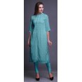 thumbnail image 3 of Bimba Kurta Longue Droite pour Femmes Coupe Régulière Tunique Kurti Décontractée Moyen, 3 of 6