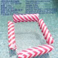 thumbnail image 1 of XINQUKJFloating Floating Lounger Inflatable Pool Mat Floating Beach Recliner Bed Chair Swimming Air Mattress Pool Party Toy, 1 of 21