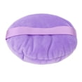 thumbnail image 3 of Pouf de Maquillage, Doux Soufflet de Poudre en Vrac Rond Ultra Grand Humide Sec Utilisation Lavable en Machine pour le Corps en Poudre Violet, Couleur de Peau, 3 of 8