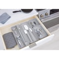 thumbnail image 1 of iDesign Gray Eco BPA-Free Recycled Plastic 6" Kitchen Drawer Organizer Bin - 6" x 6" x 2", 1 of 3