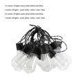 thumbnail image 4 of Windproof Waterproof Solar Bulb Indoor Outdoor 2 Modes Strip Lightbulb Wedding Thanksgiving Lighting Decoration Colorful 6.5m, 4 of 9