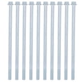 thumbnail image 1 of 10 Pcs Half Thread Bolt Fine Thread Carbon Steel Sturdy Lengthened Hex Half Tooth Bolts 10x230, 1 of 14