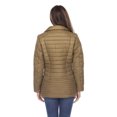 thumbnail image 3 of White Mark Manteau Matelassé pour Femme, 3 of 6