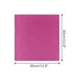 thumbnail image 2 of INSPIRE CHIC Men's Pocket Squares Solid Color Handkerchiefs Purple One Size, 2 of 4