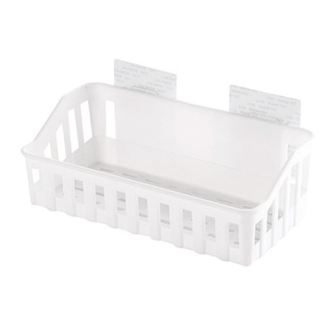 Dvkptbk Baskets Kitchen Bathroom Wall Storage Shelf Hanging Rack Corner Basket Holder Organizer Organization and Storage on Clearance